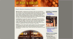 Desktop Screenshot of mywalkinhumidor.com